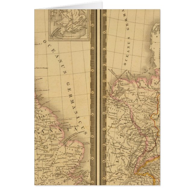 Ancient Europa 2 Hälsningskort (Framsidan)