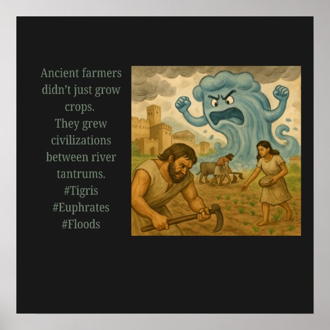 Ancient Farmers...River Tantrums Poster (Framsidan)