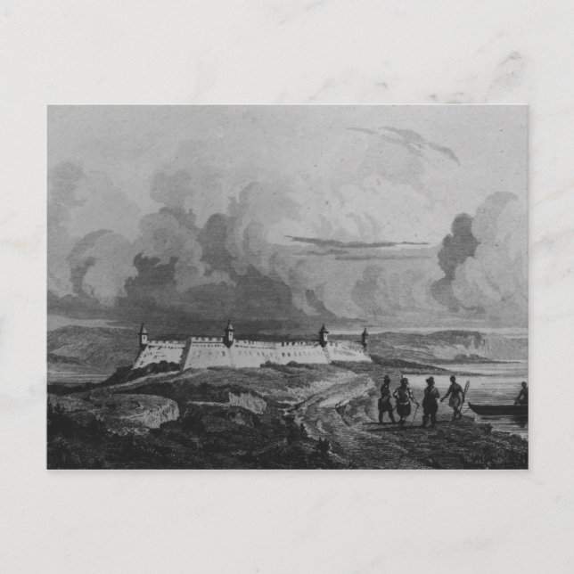 Ancient Fort vid Rio-Grande från Bresil Vykort (Framsida)