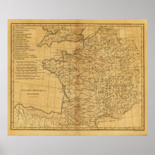 Ancient Frankrike Poster