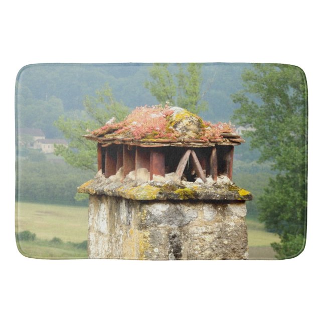 Ancient Fransk Skorsten Bath Mat Badrumsmatta (Framsidan)