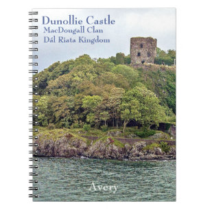 Ancient Gaelic Dunollie Castle Home of MacDougalls Anteckningsbok