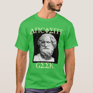 ANCIENT GEEK ARTISTIC OCH HUMORISTIK TEE SHIRT
