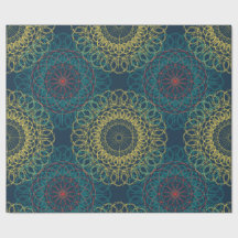 Ancient geometric mandala design