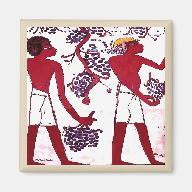 Ancient Grape Growers, Vin, redigera text Magnet (Framsidan)