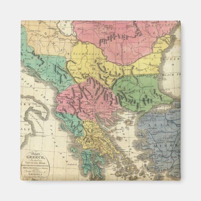 Ancient Greece 4 Magnet (Framsidan)