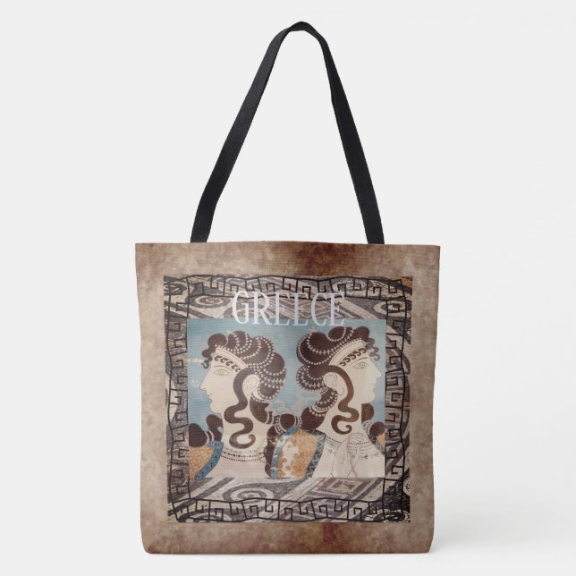 Ancient Greece, Grekiska Tote Tygkasse (Framsida)