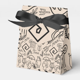 Ancient Greece Line Art Pattern Presentaskar