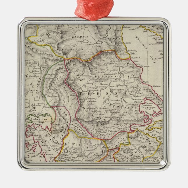 Ancient Greece, norra Julgransprydnad Metall (Framsidan)