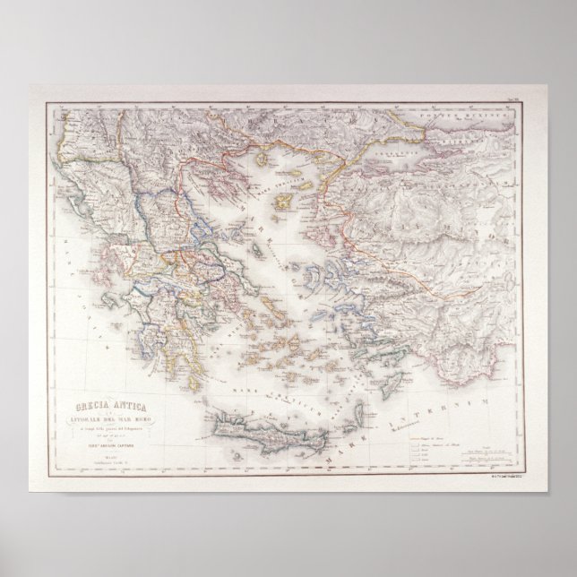 Ancient Greece Poster (Framsidan)