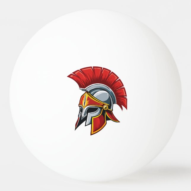 Ancient Greek Corinthian helmet Pingisboll (Framsidan)