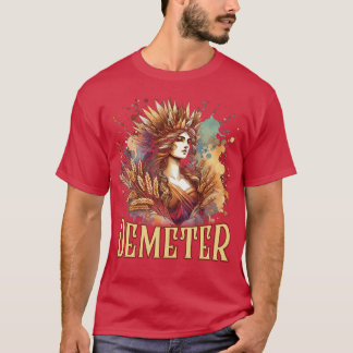 Ancient Grekisk mytologi älskare skördegudinna Dem T Shirt