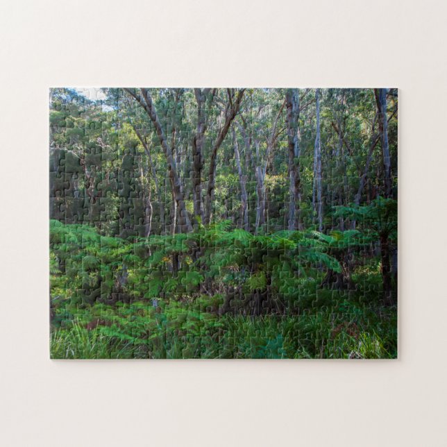 Ancient Grönt Gondwana Rainforest, 252 delarare Pussel (Horisontell)