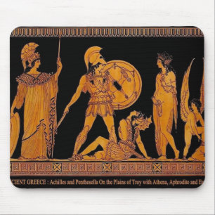 Ancient Gud och Goddess Frieze - Grekland Musmatta