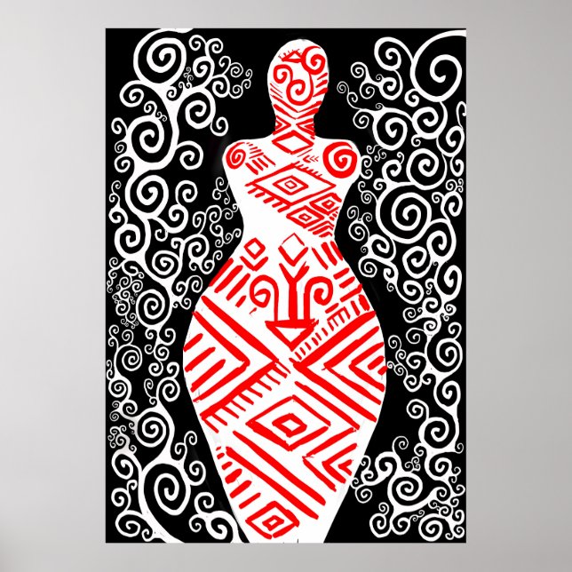 Ancient guddess poster (Framsidan)