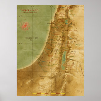 Ancient Heliga Land Poster