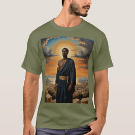 Ancient Hero at Sunset Art Shirt T
