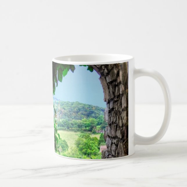 Ancient Historic Sites, Castle Ruins of Britain Kaffemugg (Höger)