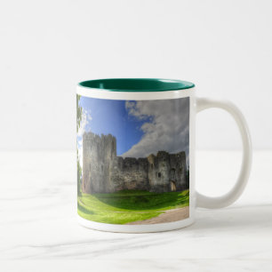 Ancient Historic Sites, Castle Ruins of Britain Två-Tonad Mugg