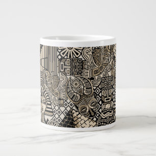 Ancient Historical Symbols Tatto Stil Jumbo Mugg