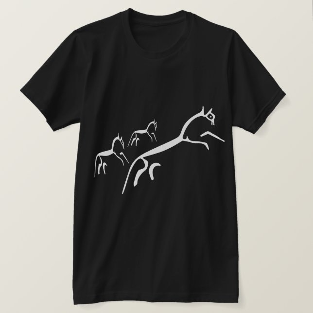 Ancient Horse Power - Anpassad Tee (Design framsida)
