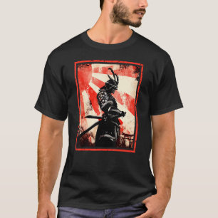 Ancient Japanska Samurai Bushido Katana Ronin Asia T Shirt