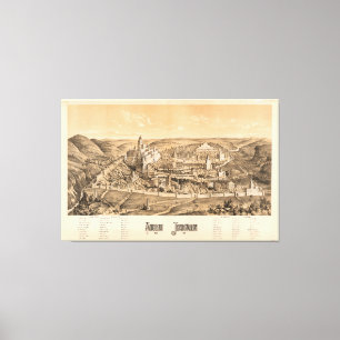 Ancient Jerusalem, A.D. 65 Canvastryck