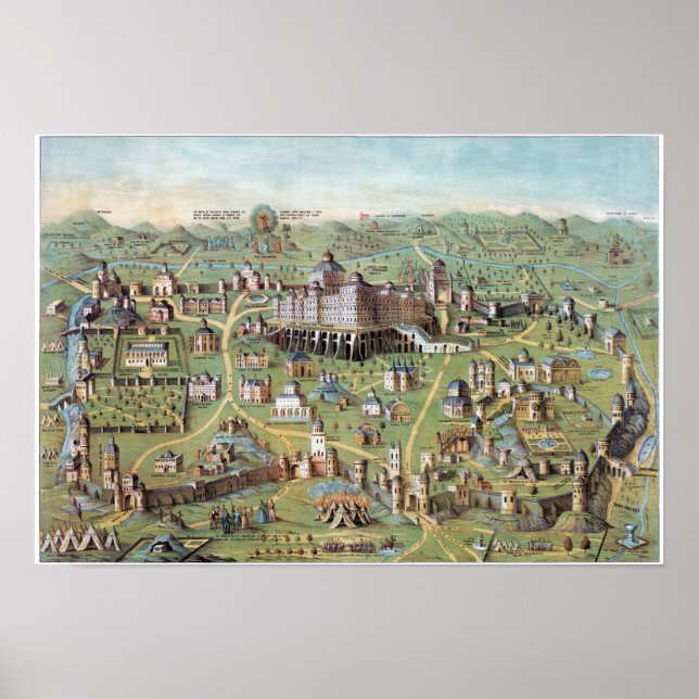 ANCIENT JERUSALEM POSTER (Framsidan)