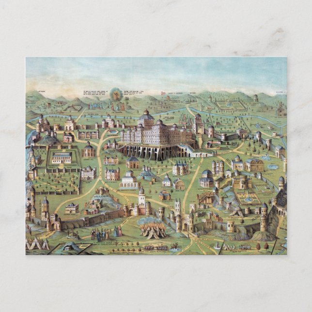 ANCIENT JERUSALEM VYKORT (Framsida)