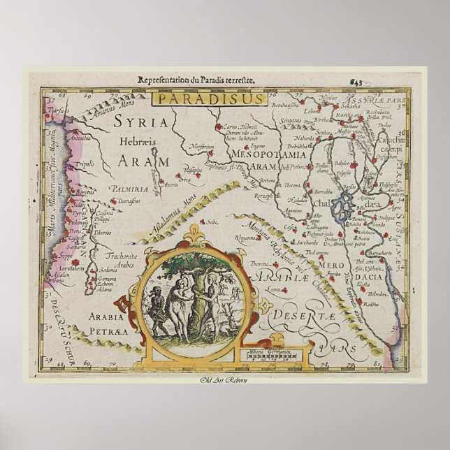 Ancient Karta i "Paradise" Poster (Framsidan)