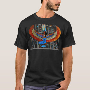 Ancient Kemet Egyptian Royalty Mor Goddess Isis T Shirt