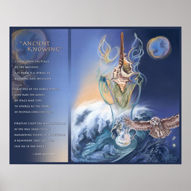 Ancient Knowing Poster (Framsidan)
