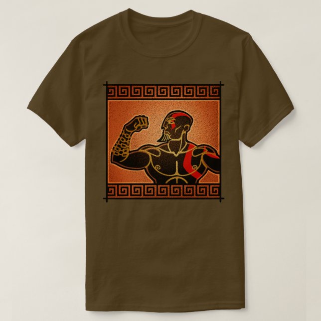 Ancient Kratos T Shirt (Design framsida)