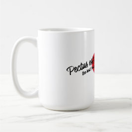 Ancient Latin Inspirational Quote Artistic Heart Kaffemugg