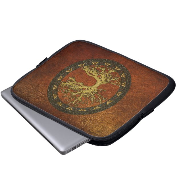 Ancient Livets träd Laptop Fodral (Framre botten)