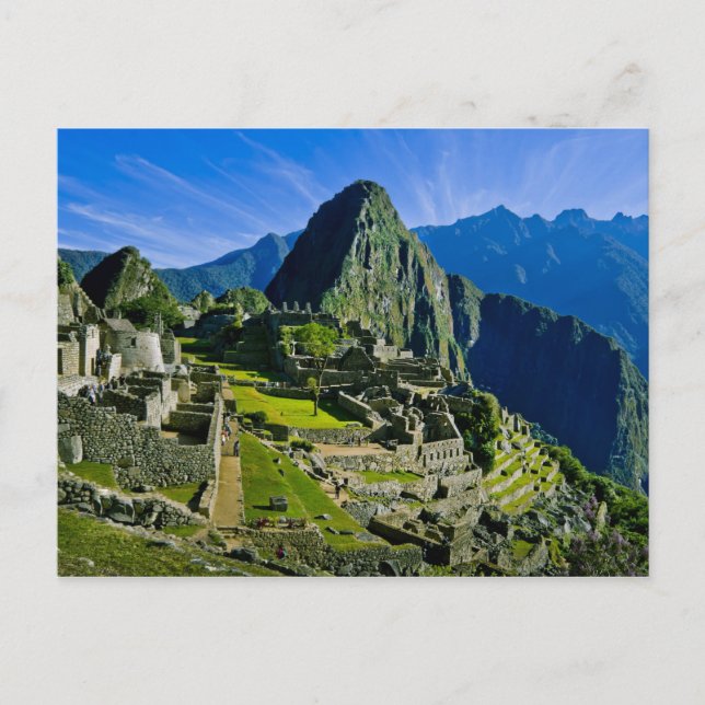 Ancient Machu Picchu, sista tillflykt till de 2 Vykort (Framsida)