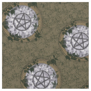 Ancient Magick Pagan Pentacle Altar Trasa Tyg