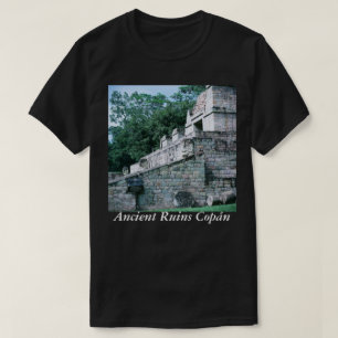 Ancient Mayan Ruins Copan Honduras Photo Designad T Shirt