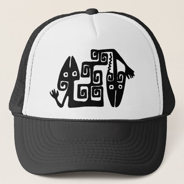 Ancient Mexican Motif Cap Keps (Framsida)