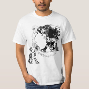Ancient Mexico Art Montezuma Offering T Shirt