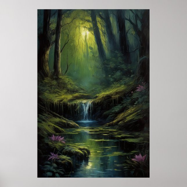 Ancient Mörk Forest Poster (Framsidan)