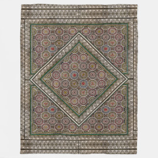 Ancient Mosaic Sherpa Blanket Fleecefilt