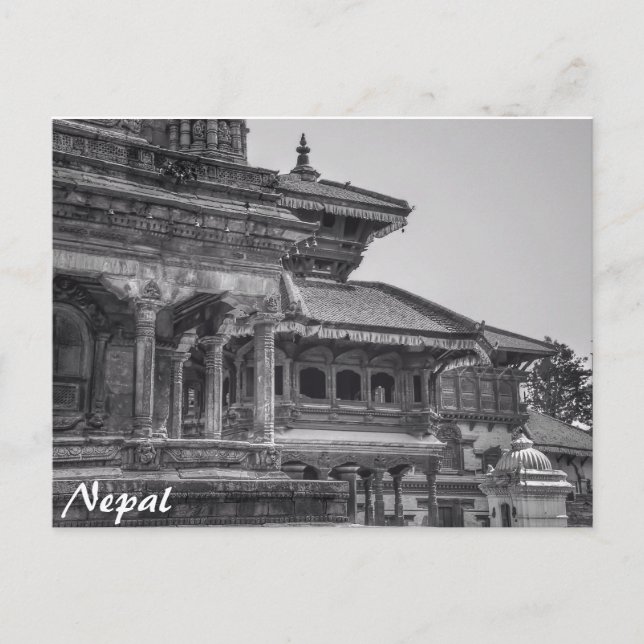Ancient Nepal Vykort (Framsida)
