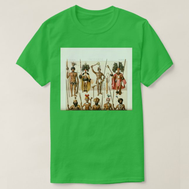 Ancient Oceania mode och tillbehör från Gesch T Shirt (Design framsida)