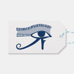 Ancient Öga of Horus Amulet Presentetikett