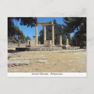 Ancient Olympia - Peloponnesese Vykort