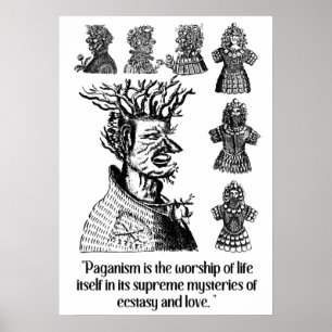 Ancient Paganism Costumes Poster