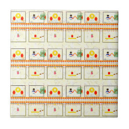 Ancient Painting  Kakelplatta