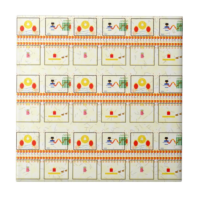 Ancient Painting  Kakelplatta (Framsidan)