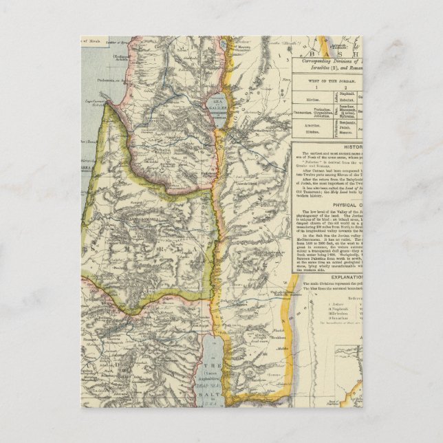 Ancient Palestina 2 Vykort (Framsida)